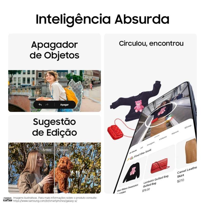 Celular Samsung Galaxy A37 5G 128GB, 6GB RAM, Câmera Tripla 50MP, Super AMOLED, Recursos AI-7a88e784-1297-4793-ace3-5e2f507211ce