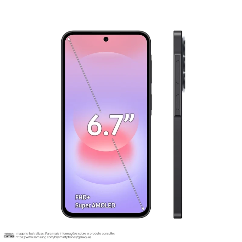 Celular Samsung Galaxy A37 5G 128GB, 6GB RAM, Câmera Tripla 50MP, Super AMOLED, Recursos AI-43d8a037-fa20-4d73-a636-8b9da6e7649a