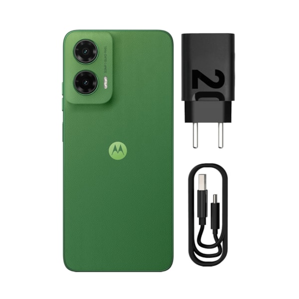 Celular Smartphone Motorola Moto G35 5G, 128GB, 12GB RAM (4GB + 8GB Boost), Câmera 50MP, Tela 6.7
