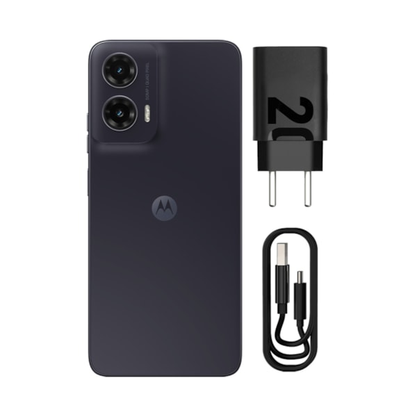 Celular Smartphone Motorola Moto G35 5G, 128GB, 12GB RAM (4GB + 8GB Boost), Câmera 50MP, Tela 6.7