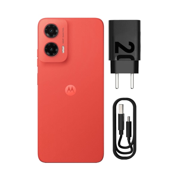 Celular Smartphone Motorola Moto G35 5G, 256GB, 12GB RAM (4GB + 8GB Boost), Câmera 50MP, Tela 6.7