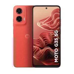 Celular Smartphone Motorola Moto G35 5G, 256GB, 12GB RAM (4GB + 8GB Boost), Câmera 50MP, Tela 6.7