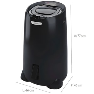 Centrifuga Wanke Sofia Premium 15kg 127V Black