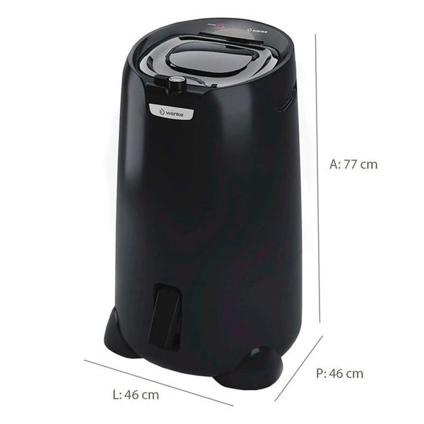 Centrifuga Wanke Sofia Premium 15kg 127V Black-15f41f69-84bc-49ac-8eda-b492f5278ec7