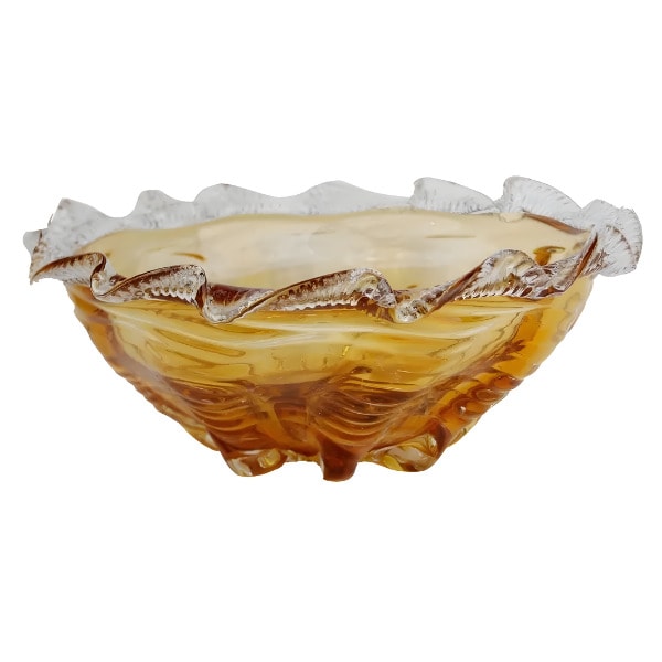 Centro De Mesa Paramount Decor Murano 29X23X11CM Ambar-ff27fc41-66c9-4b6f-87e7-d58e509c138b