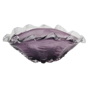 Centro De Mesa Paramount Decor Murano 29X23X11CM Roxo Ametista