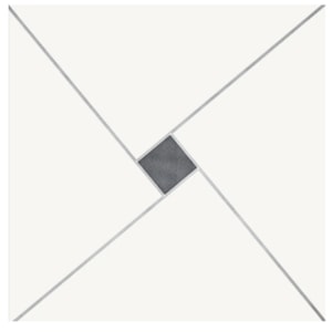 Cerâmica Ceral Glacial 43x43cm &ndash; Revestimento de Piso e Parede 2,43m&sup2;