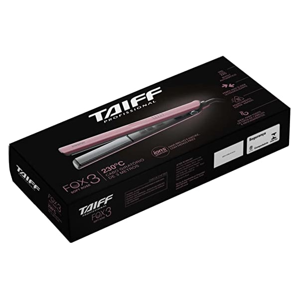 Chapinha Taiff Ion 3 Soft Rose Bivolt-31be07ec-198f-407d-96bd-46c505d63e0f