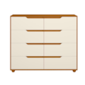 Comoda Albatroz Doble 8 Gavetas Cinamomo/Off White Flex-ce1a7886-1644-4fad-9198-b43a4ed02836