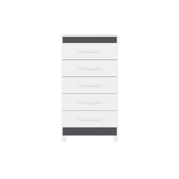 Comoda Albatroz Esmeralda 5 Gavetas Quadriflex-c630df1e-7afe-4f43-a2d9-fec3f5aafed3