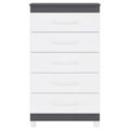 Comoda Albatroz Esmeralda 5 Gavetas Quadriflex-63166666-79b6-4f33-bd16-a29f7e863bcc