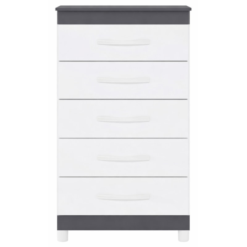 Comoda Albatroz Esmeralda 5 Gavetas Quadriflex-9efea9aa-710b-4e7e-a721-ae5fd1635b25