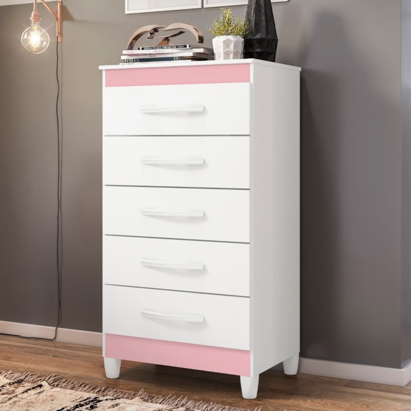 Comoda Albatroz Esmeralda 5 Gavetas Quadriflex-0ad945bb-ac05-4a24-b98d-ff6b8fa261c4