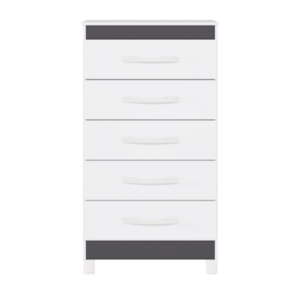 Comoda Albatroz Esmeralda 5 Gavetas Quadriflex