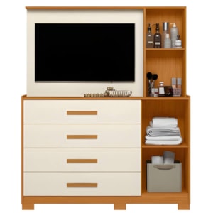 Cômoda Albatroz Ilhabela com Painel para TV 43
