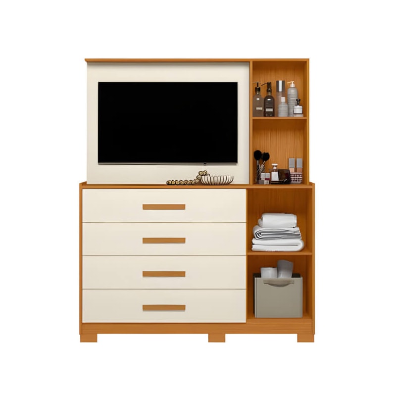 Cômoda Albatroz Ilhabela com Painel para TV 43