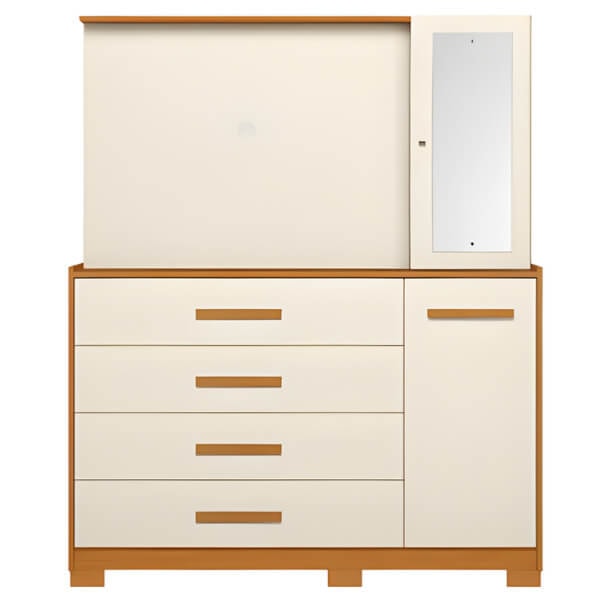 Cômoda Albatroz Ilhabela com Painel para TV 43