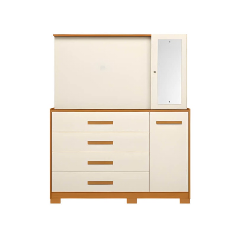 Cômoda Albatroz Ilhabela com Painel para TV 43