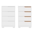 Comoda Albatroz Sole 4 Gavetas Branco Fosco/Freijo-b756c77e-bce2-4daf-85c3-ac9b433bb73c