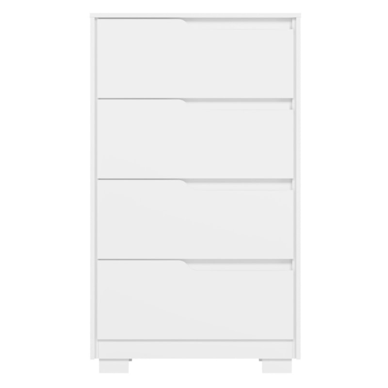 Comoda Albatroz Sole 4 Gavetas Branco Fosco/Freijo-b9403ba5-0b3e-48b8-b03b-cb514712d1d0