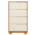 Comoda Albatroz Sole 4 Gavetas Cinamomo/Off White Flex-6f8e39fb-3310-4658-8b00-d63221c3746c