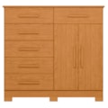 Comoda Albatroz Xangai 2 Portas 6 Gavetas Cinamomo-38f6c6ae-95db-4a21-b4db-fc5605fc908c