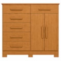 Comoda Albatroz Xangai 2 Portas 6 Gavetas Cinamomo-28c41faf-be8e-4835-81b4-bfdb0c23a0c9