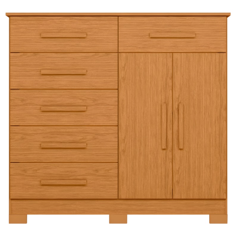 Comoda Albatroz Xangai 2 Portas 6 Gavetas Cinamomo-66a785d6-8ac5-4519-8ef9-b2a5525ee41e