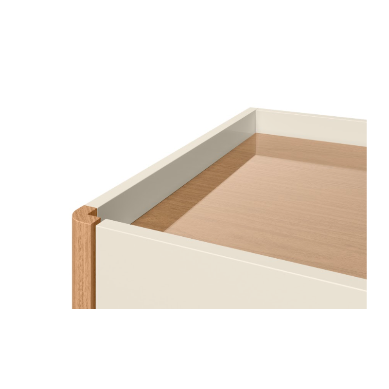 Comoda Aparador Albatroz Infinite 8 Gavetas com Tampo de Vidro Off White/Freijo-cec190a5-b7d9-4273-af67-1c3d678fc842