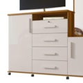 Comoda Lukaliam Copacabana 2022 4 Gavetas 2 Portas com Espelho Freijo/Off White-56fee619-9e33-4e3a-90b0-843a07e300ec