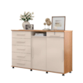 Comoda Lukaliam Max 2020 6 Gavetas E 2 Portas de Correr Freijo/Off White-4f6da8ce-bd26-4d51-a6a9-c566f2cd49e9