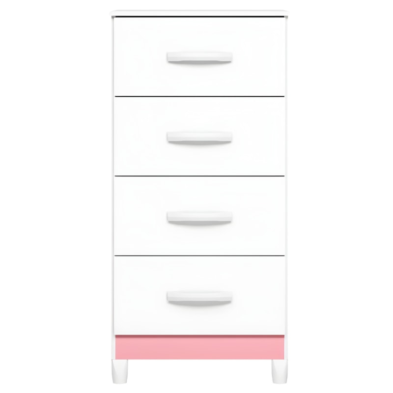 Comoda Mobi Albatroz 4 Gavetas Branco Fosco Liso/Biflex-281ea50b-051d-4296-8123-99b14916e411