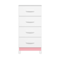 Comoda Mobi Albatroz 4 Gavetas Branco Fosco Liso/Biflex-dd7e0d8c-e2e8-4f93-9f39-ebf742c7782e