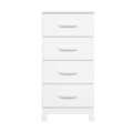 Comoda Mobi Albatroz 4 Gavetas Branco Fosco Liso/Biflex-4a0886d2-0e0d-4758-a9c8-28d22fe38824