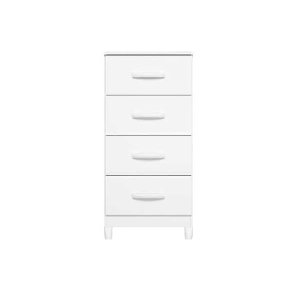 Comoda Mobi Albatroz 4 Gavetas Branco Fosco Liso/Biflex-e604e5a6-f662-4342-904e-9a29ef3616fc