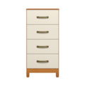 Comoda Mobi Albatroz 4 Gavetas Cinamo/Off White Interno Branco-4e73c5b4-fcd8-4c27-824a-26020cce8eee
