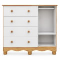 Cômoda Peroba Júnior New Branco Amêndoa-a6d8950e-d643-4c98-aa09-360951b6fa97