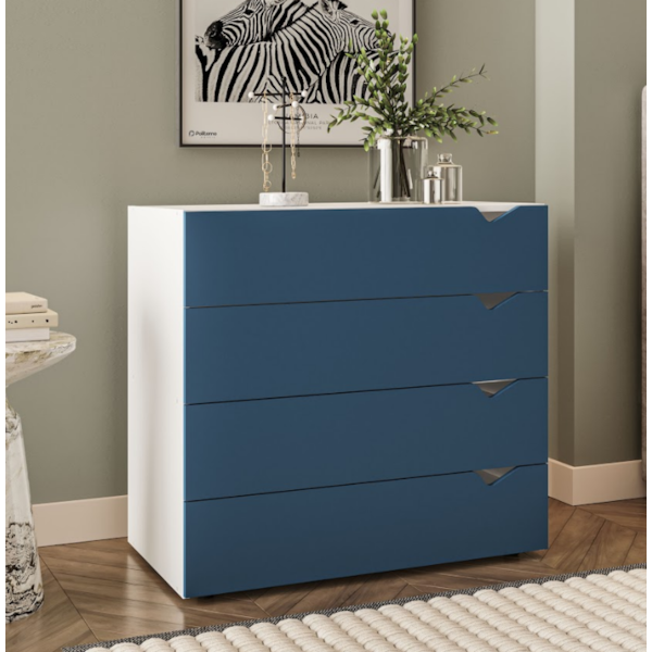 Cômoda Politorno Porto Branco/Azul-1e4f1390-7227-4e23-afff-9676c71f69c0