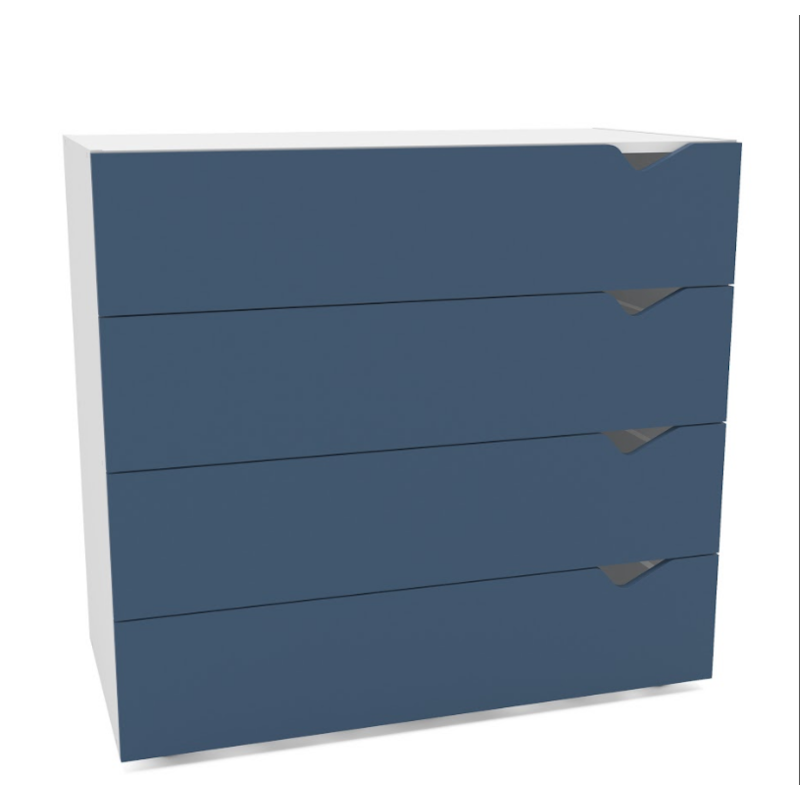 Cômoda Politorno Porto Branco/Azul-3450c407-9d0c-47e7-8a84-a36c81e6b2d7