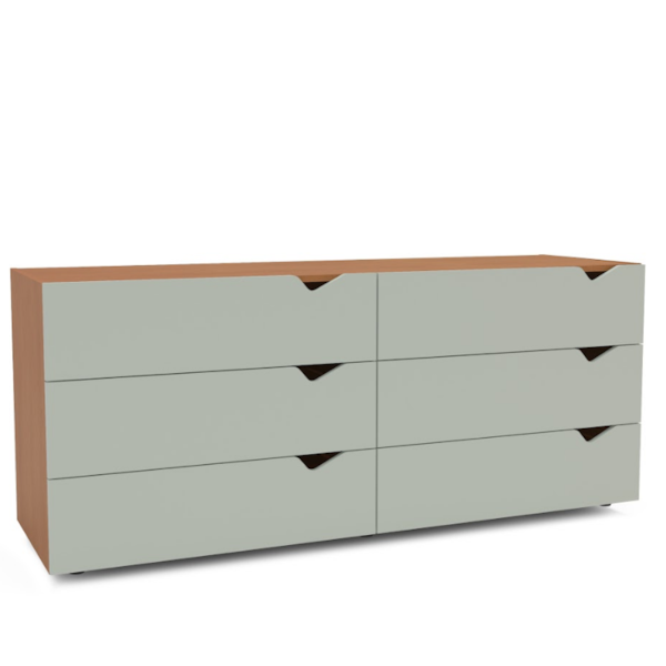 Cômoda Politorno Porto Freijó/Verde Oliva-25e699f9-c9a7-4a76-bcb8-202647cb508c