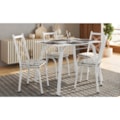 Conjunto Sala de Jantar Artefamol Lotus Mesa 1,07x0,73 com Tampo de Vidro Branco e 4 Cadeiras Branco com Assento em Madeira Cedro-1e042cfb-3456-4953-80c1-75c0d2e7f73b