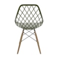 Conjunto Serbin Mesa Eames Redondo 90CM Vidro 4 Cadeiras Kayla PP Verde Militar-05ccfa2e-cdec-4946-9a7e-2b16d23f52a4