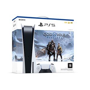 Console Sony PlayStation 5 + God Of War Ragnarok Branco/ Preto