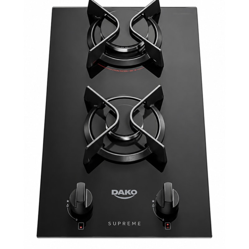 Cooktop 2 Bocas com Mesa de Vidro Dako Supreme Bivolt-cc4971b4-6995-4579-9b8b-a13c1141bf2c