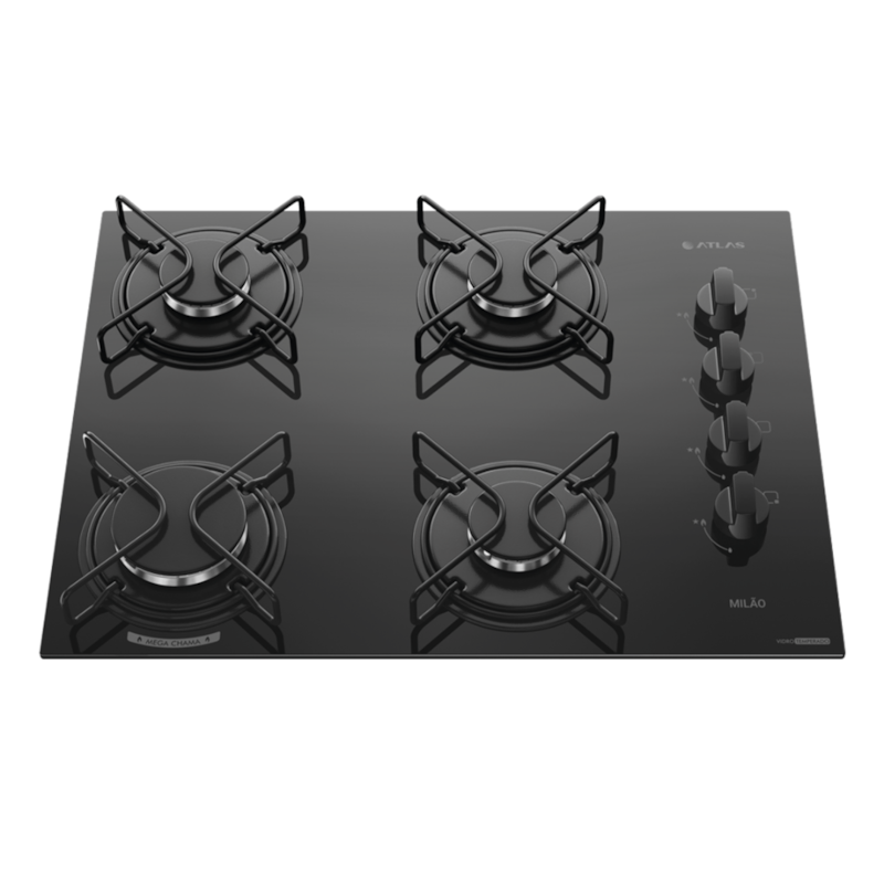 Cooktop Atlas Milão 4 Bocas Preto-5f9d047d-2751-4128-9e94-d9dcfacb1cf9