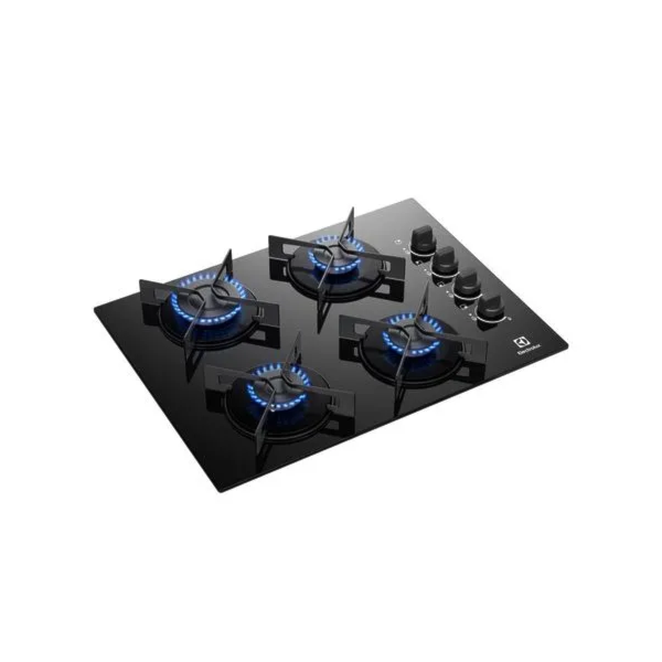 Cooktop Electrolux 4 Bocas Efficient Grade De Aco Fosco Bivolt KE4GR Preto-3fa23e06-1e5c-446c-a4ab-d7ff86f29b47