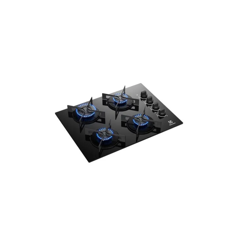 Cooktop Electrolux 4 Bocas Efficient Grade De Aco Fosco Bivolt KE4GR Preto-0e18cadf-954d-4e03-8776-085b1441b4d4