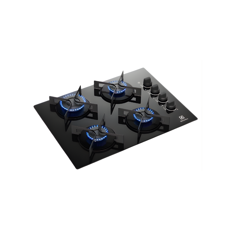 Cooktop Electrolux 4 Bocas Efficient Grade De Aco Fosco Bivolt KE4GR Preto-2522365e-49c2-4d9b-9d92-5add8a74374b