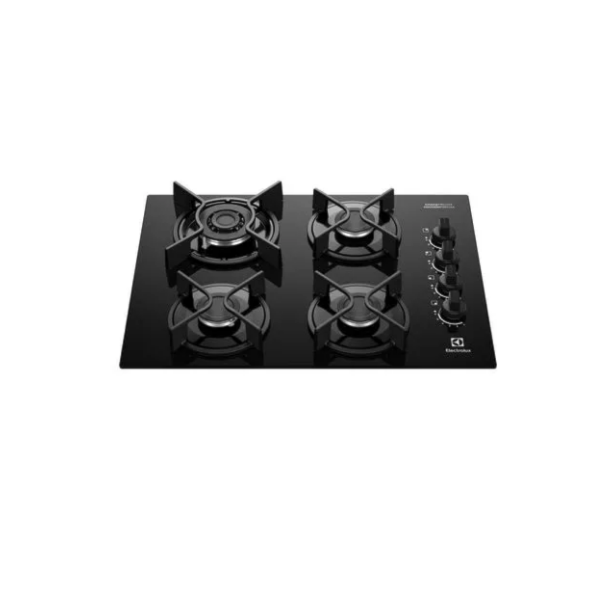 Cooktop Electrolux 4 Bocas Experience Tripla Chama E Grade De Ferro Bivolt KE4GC Preto-093aaddb-733f-4c6c-98fd-183a65536ba5