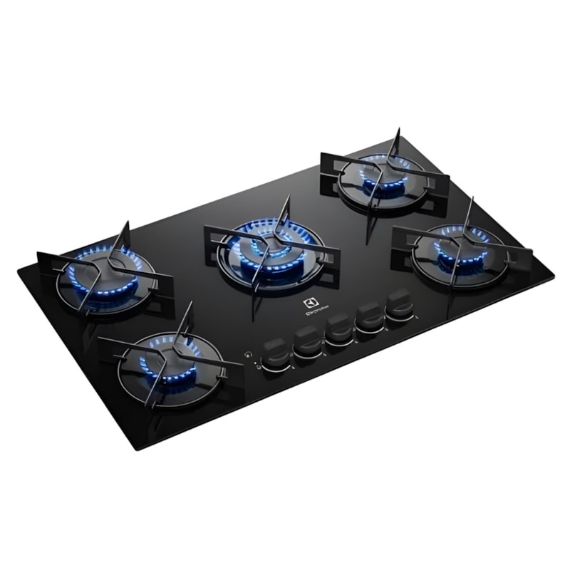 Cooktop Electrolux 5 Bocas Efficient Tripla Chama E Grade Aco Fosco Bivolt KE5GT Preto-ee8b7ec2-b1ab-4011-a274-1d0c91a452b8